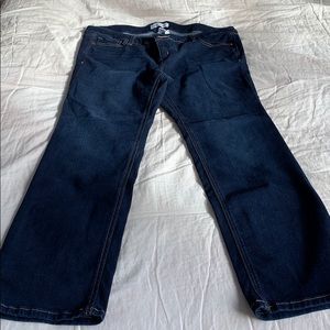 Straight cut Low-rise jeans